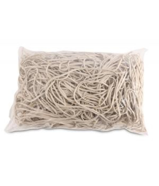 Gumičky Office Products 130mm 1kg biele 