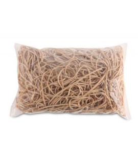 Gumičky Office Products 130mm 1kg prírodná farba 