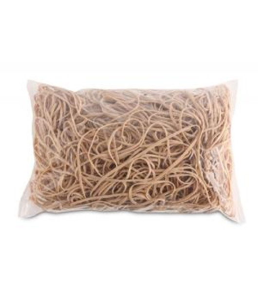 Gumičky Office Products 130mm 1kg prírodná farba 