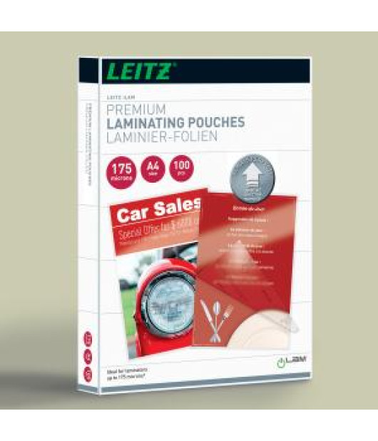 Laminovacie fólie Leitz iLAM UDT A4, 175 mic, 100 ks 