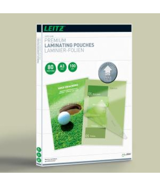 Laminovacie fóilie Leitz iLAM UDT A3, 80 mic, 100 ks 