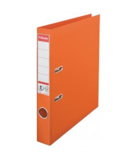 Zakladač pákový Esselte No.1 celoplastový 5cm oranžový 