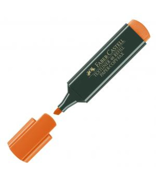 Zvýrazňovač FABER-CASTELL Textliner 1548 oranžový 