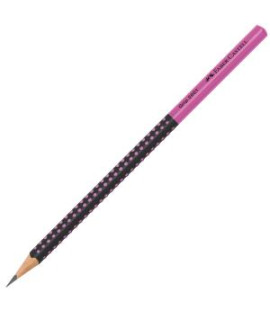 Ceruzka Grip 2001/HB Two Tone čierna/ružová 12ks 