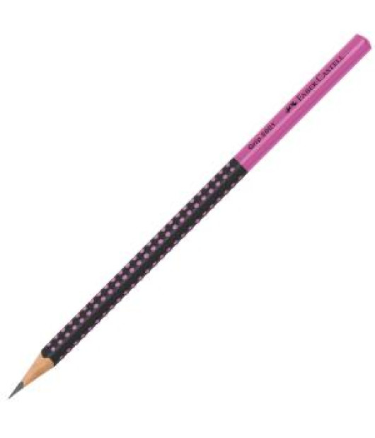 Ceruzka Grip 2001/HB Two Tone čierna/ružová 12ks 