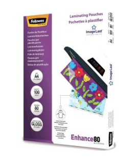 Laminovacie fólie Fellowes 216x303 A4 80mic 