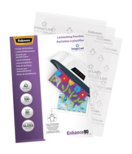 Laminovacie fólie Fellowes 303x426 /A3/ 80mic 
