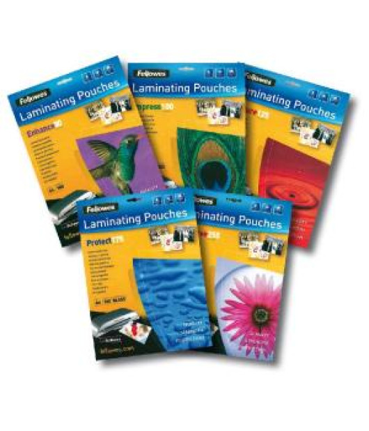 Laminovacie fólie Fellowes 65x95mm 125mic 
