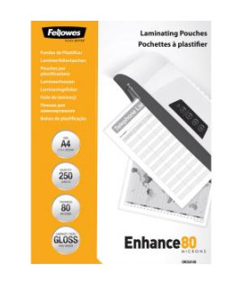 Laminovacie fólie Fellowes 216x303 80mic 250ks 