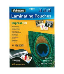 Laminovacie fólie Fellowes 216x303 A4 100mic 