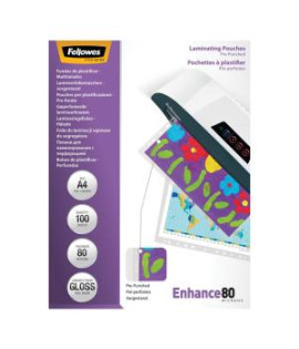 Laminovacie fólie Fellowes Filex A4 80 mic. 228x303 mm 