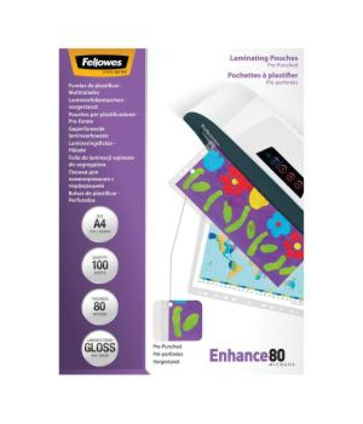 Laminovacie fólie Fellowes Filex A4 80 mic. 228x303 mm 