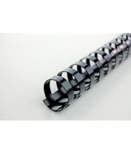 Plastové hrebene GBC 21R 6mm čierne 