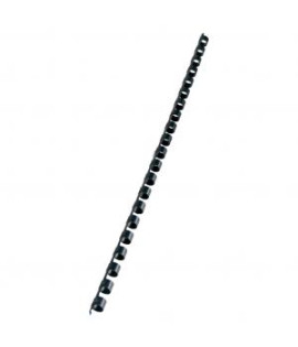 Plastové hrebene GBC 21R 8mm čierne 