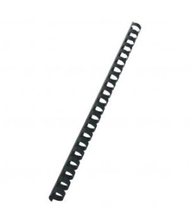 Plastové hrebene GBC 21R 14mm čierne 