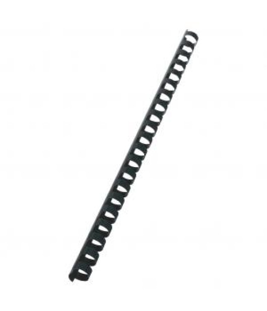 Plastové hrebene GBC 21R 14mm čierne 