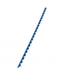 Plastové hrebene GBC 21R 6mm modré 