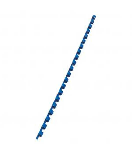 Plastové hrebene GBC 21R 6mm modré 