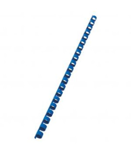 Plastové hrebene GBC 21R 10mm modré 