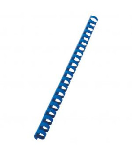 Plastové hrebene GBC 21R 16mm modré 