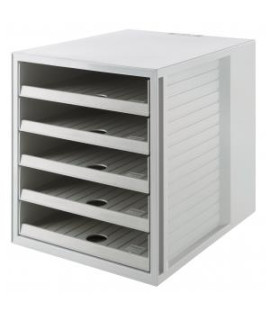 Zásuvkový box Cabinet KARMA eko-sivý 