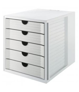 Zásuvkový box System KARMA eko-sivý 