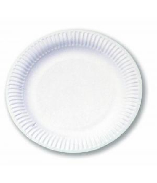 Papierový tanier plytký 15cm 100ks 