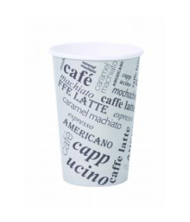 Papierový pohár 300ml Coffee to go s motívom 50ks 