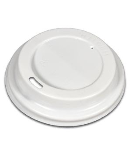 Plastové viečko biele 80 mm ’Coffee to go’ 100ks 
