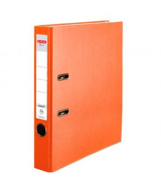 Zakladač pákový Herlitz Q.file 5cm oranžový 
