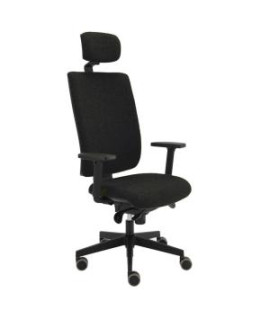 Kancelárska stolička Kent Boss, E-SY, čierna 