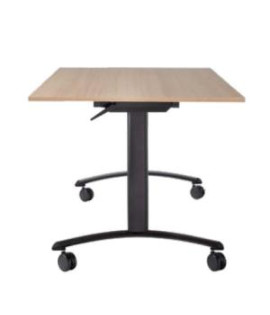 Sklápací stôl CLASSIC 120 cm, bez dosky, podnož čierna 