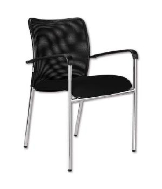 Konferenčná stolička Vanity Plus, čierna 