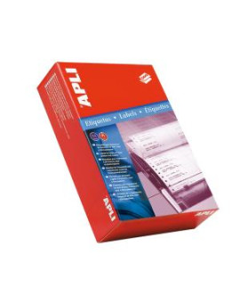Etikety tabelačné 88,9x23,3mm APLI 1 radové 