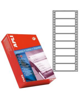 Etikety tabelačné 88,9x36mm APLI 1 radové 