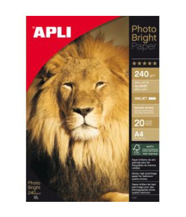 Fotopapier APLI A4 Bright, 240g, 20 hárkov 