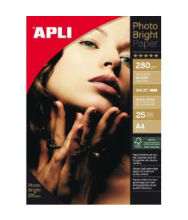 Fotopapier APLI A4 Bright, 280g, 25 hárkov 