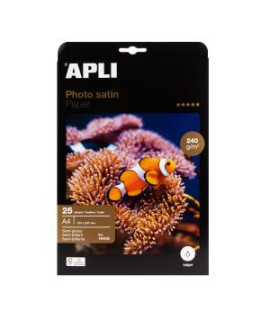 Fotopapier APLI A4 Satin, 240g, 25 hárkov 