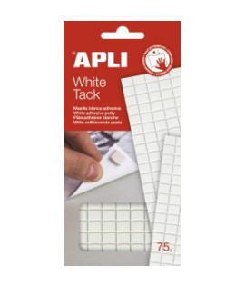 Lepiaca guma APLI TACK biela 75g 
