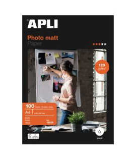 Fotopapier APLI A4 matný,120g, 100 hárkov 