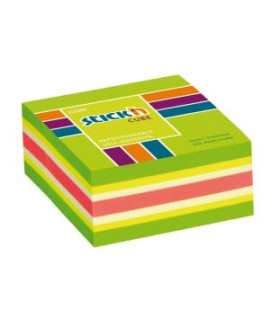 Samolepiaci bloček Stick’n Hopax mini, 51x51 mm, zelený mix 