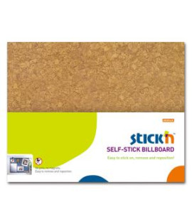 Samolepiaca nástenka Stick’n Hopax 58x46 cm hnedá 