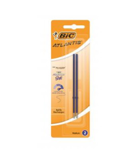 Náhradná náplň do guľôčkového pera BIC modrá 2ks 