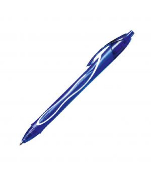 Gélové pero Bic Gelocity Quick Dry modré 