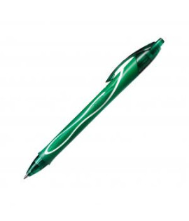 Gélové pero Bic Gelocity Quick Dry zelené 