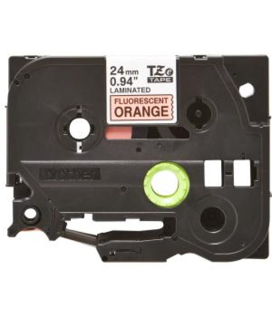 Samolepiaca páska Brother TZ-B51 24 mm fluo oranžová/čierna 