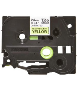 Samolepiaca páska Brother TZ-C51 24 mm neonžltá/čierna 