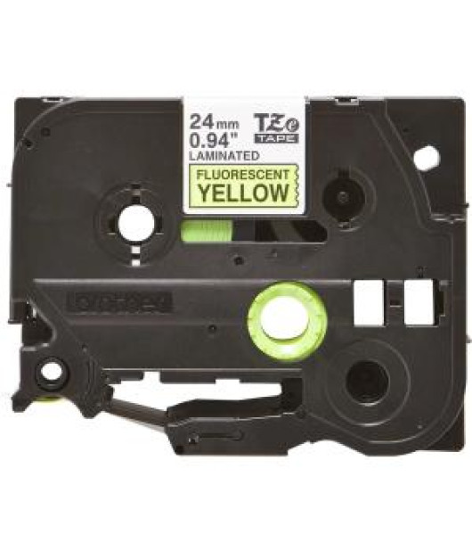 Samolepiaca páska Brother TZ-C51 24 mm neonžltá/čierna 