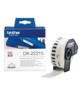 Samolepiace etikety Brother DK22210 29 mm x 30,48 m 