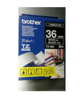 Samolepiaca páska Brother TZe-365 36 mm čierna/biela 